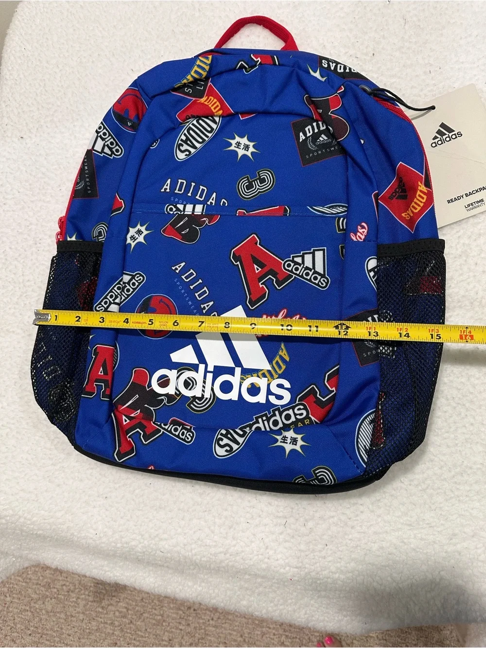 Adidas Blue Backpack
